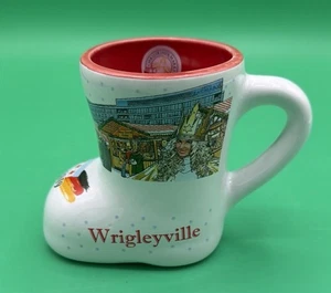 Christkindlmarket 2019 Mini taza de botas 0,2 L Wrigleyville Navidad cerámica limpia - Imagen 1 de 8