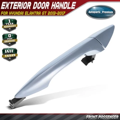 Manija de puerta exterior delantera derecha para Hyundai Elantra GT 2013 2014 2015 2016 2017 Foto 1 de 4