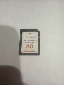 FORD LINCOLN A8 SYNC GPS NAVIGATION MAP SD CARD USA CANADA GM5T-19H449-AB - Picture 1 of 1