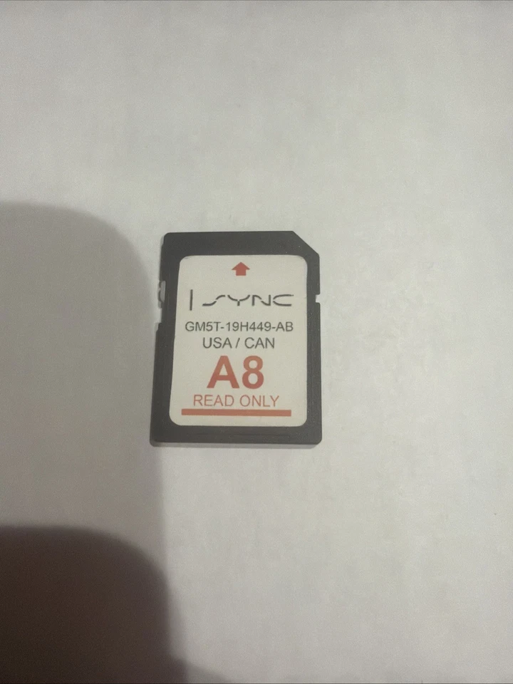 FORD LINCOLN A8 SYNC GPS NAVIGATION MAP SD CARD USA CANADA GM5T-19H449-AB - Image 1 of 1
