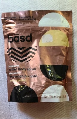 Sealed Basd Indulgent Coffee Body Scrub Creme Brulee 6.3 oz/ 180 g - Image 1 of 4