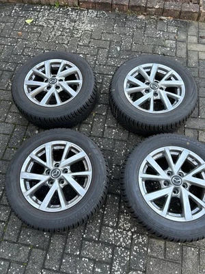 Winterkompletträder Mazda 3 (BP) – 205/60 R16 96H – Alufelgen – guter Zustand - Bild 1 von 4