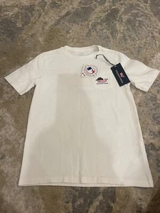 Vineyard Vines Big Boys Marlins Baseball Cap Pocket Tee Shorts Sleeves Sz Small - Picture 1 of 5