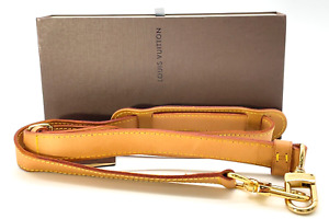 Auth Louis Vuitton Keepall Bandouliere  Leather shoulder strap W/Box SKS1762