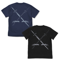 Sword Art Online SAO KIRITO T-shirt 1PC Black / Indigo Japan New Cospa