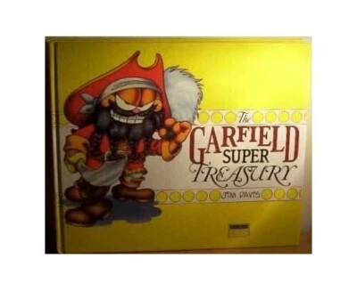 THE GARFIELD SUPER TREASURY by JIM DAVIS Book The Cheap Fast Free Post - Image 1 of 2