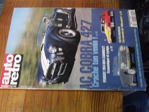 8µ? Revue Auto Retro n°233 AC Cobra 427 204/304 cabriolet DS PLR Michelin - Picture 1 of 1