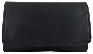 Jobey Black Lambskin Roll Up Pipe Tobacco Pouch with Surgical Rubber Lining 6205 - Picture 1 of 1