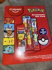 NEW COLGATE POKEMON GIFT PACK 1 ELECTRIC 1 MANUAL TOOTHBRUSH + TOOTHPASTE + CAP
