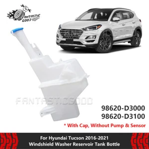 For Hyundai Tucson 2016-2021 Windshield Washer Reservoir Tank Bottle #98620D3100 - Picture 1 of 9