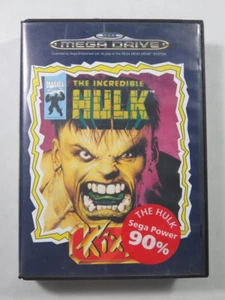 THE INCREDIBLE HULK (KIXX) SEGA MEGADRIVE (MD) PAL-EURO (COMPLETE - GOOD CONDITI - Photo 1/8