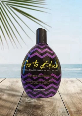 Supre Tan Go To Black Dark Maximiser 350ml