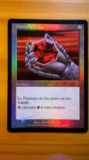 Mtg 7th edition fire diamond foil french sp