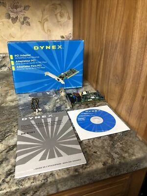 Open Box Dynex DX-E101 Desktop 10/100 Ethernet PCI Adapter - Image 1 of 4