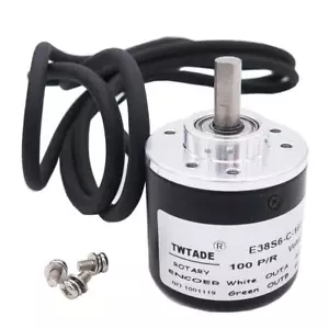 100P/R Incremental Rotary Encoder DC 5-24V Wide Voltage Power Supply 6mm - Picture 1 of 4
