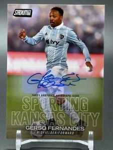 2018 Topps Stadium Club MLS #57 GERSO FERNANDES Sporting Kansas City automático - Imagen 1 de 2