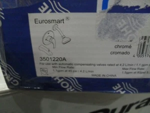Grohe 3501220A Eurosmart Pressure balance & tub & shower trim combo Chrome - Picture 1 of 1