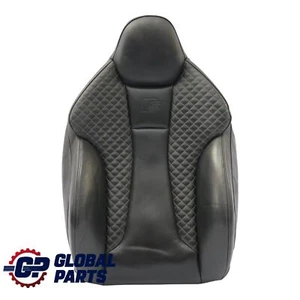 Audi S3 8V Front Sport Seat Back Rest Heated Cover Leather Right O/S 8V4881806AT - Picture 1 of 16