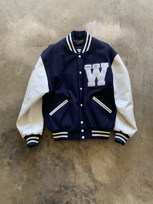 Chaqueta universitaria vintage para hombre Maverick pequeña Foto 1 de 4