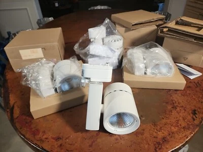 Juego de 4 Iluminación WAC L-1052N-830-WT Exterminator II L-Track 7" Alto LED ¡LEER! Foto 1 de 4