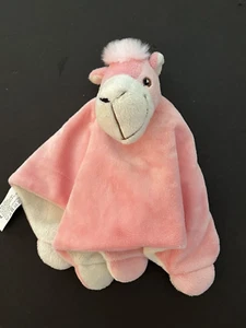 JGTC Dubai UAE Pink Camel Plush Lovey Security Blanket Soft Velour - Picture 1 of 8