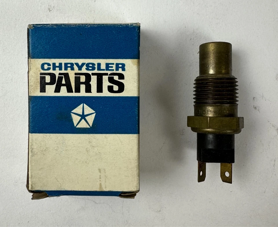 Nuevo de Lote Antiguo Interruptor de Envío Temperario Mopar Todo 1965 a 1970 Chrysler & Imperial #2497551 Foto 1 de 1