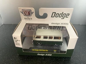 M2 Machines 1964 Dodge A100 Vision Van R74 22-72 green white NIP  *BOGO-PLZ READ - Picture 1 of 5