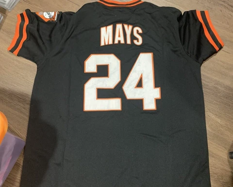 1959 Mitchell & Ness Cooperstown WILLIE MAYS San Francisco Giants Jersey SZ 48 Cover