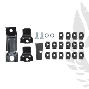 Firebird 1973-76, Trans Am; Juego de soportes de soporte de radiador; con herrajes - Imagen 1 de 2