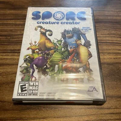 Spore Creature Creator GAME - PC/Mac CD ROM Software EA 2008 NEW SEALED - Image 1 of 3