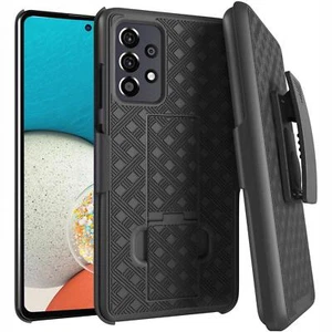FUNDA SAMSUNG GALAXY A53 CON CLIP CINTURÓN FUNDA GIRATORIA SOPORTE ARMADURA COMBO - Imagen 1 de 6