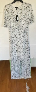 rag & bone Tamar Floral Maxi Dress WOMENS SIZE 12 WHITE ***DAMAGED NEW - Picture 1 of 3