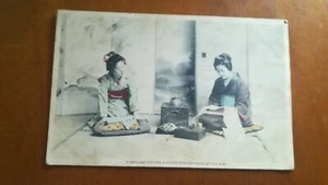 CPA - ASIE JAPON GEISHAS O-KOTO-SAN RECEIVES A LETTER FROM HER FIANCE - Imagen 1 de 2