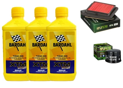 Kit/tagliando Kymco Xciting 500 / R 2009 Bardahl XTM 10W40 filtro olio aria   - Immagine 1 di 3