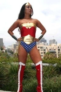 Disfraz de Mujer Maravilla, Cosplay, Bailarina Exótica - Imagen 1 de 2