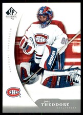2005-06 SP Authentic Jose Theodore Montreal Canadiens #51