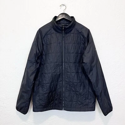Obermeyer Mens Jacket Black Quilted Puffer M Medium - Image 1 of 4