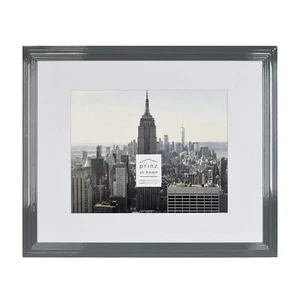 PRINZ Midtown 11 14-inch Gallery Picture Frame, Set of Four,Gray, High Gloss - Picture 1 of 3