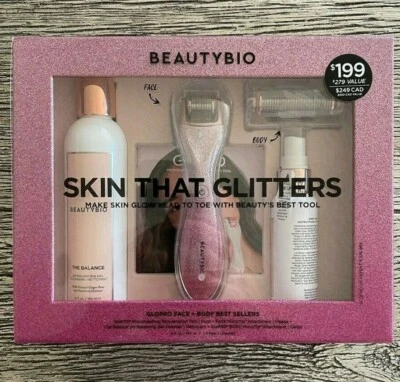 Beautybio skin that glitters set brand new! retail 199$  - Image 1 of 3