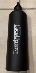 Lexus Black Metal Water Bottle LaceUp Running Series Reusable 10” X 3” - Picture 1 of 5