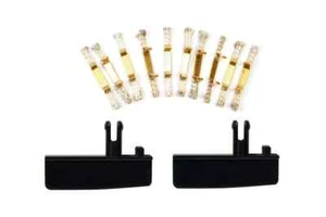 Carrera Guide Keels x2 Double Contact Brushes x8 1/24 1/32 Slot Car Parts 20366 - Picture 1 of 1