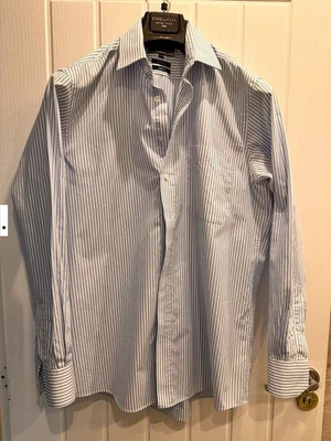 Austin Reed , quick iron stripy shirt , size 15.5 , brand new - Image 1 of 4