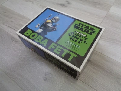 Star Wars Boba Fett 1/6 Soft Vinyl Kit Kaiyodo 1993 Unassembled - Image 1 of 4