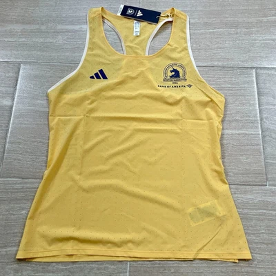 Women’s Size XS Adidas 2024 Boston Marathon Razorback Running Tank Singlet - Image 1 of 4