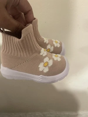 Calcetín Zapatos Bebé Zapatos para Caminar Infantil Zapatillas Niñas Tenis Antideslizantes Foto 1 de 3