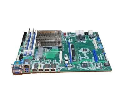 Mainboard Bundle Asrock E3C236D4M-4L,E3-1230 v6 CPU, 8GB DDR4 Ram,4x GLAN, IPMI - Bild 1 von 4