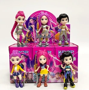 6PCS/Set KPop Devil Hunters Rumi Mira Zoey Blind Box PVC Toys Action Figure Gift - Picture 1 of 12