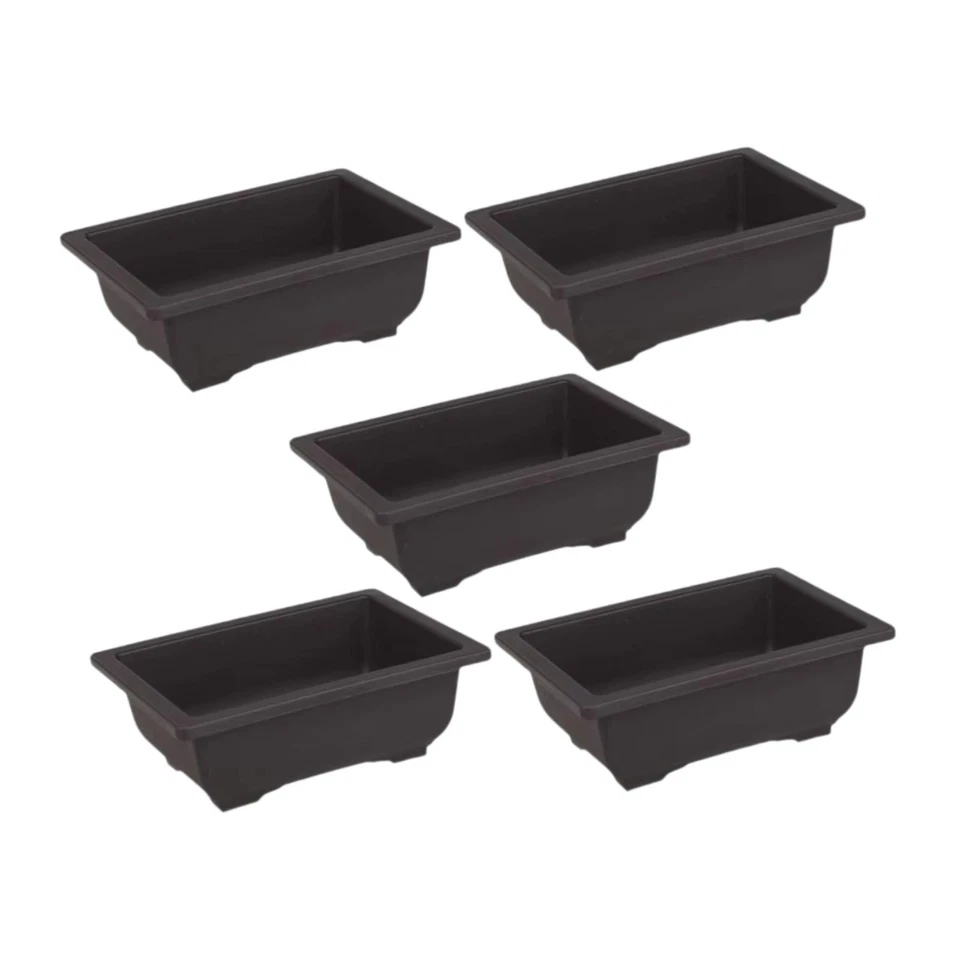 5 Pieces Flower Pots Planters Planting Gardening Multifunctional Plant Pots for - Image 1 of 1