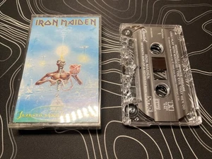 Iron Maiden Seventh Son Of A Seventh Son Cassette Tape & Insert Capitol Tested - Picture 1 of 2