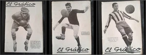 three sports magazines EL GRÁFICO YEAR 1930 - Picture 1 of 24